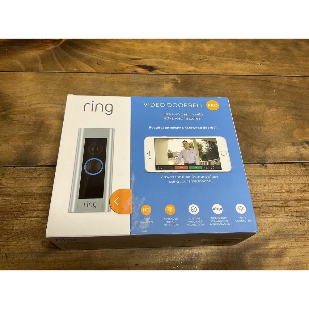 Ring Wired Doorbell Plus (Video Doorbell Pro) Video Camera 1080p HD Wifi Cam